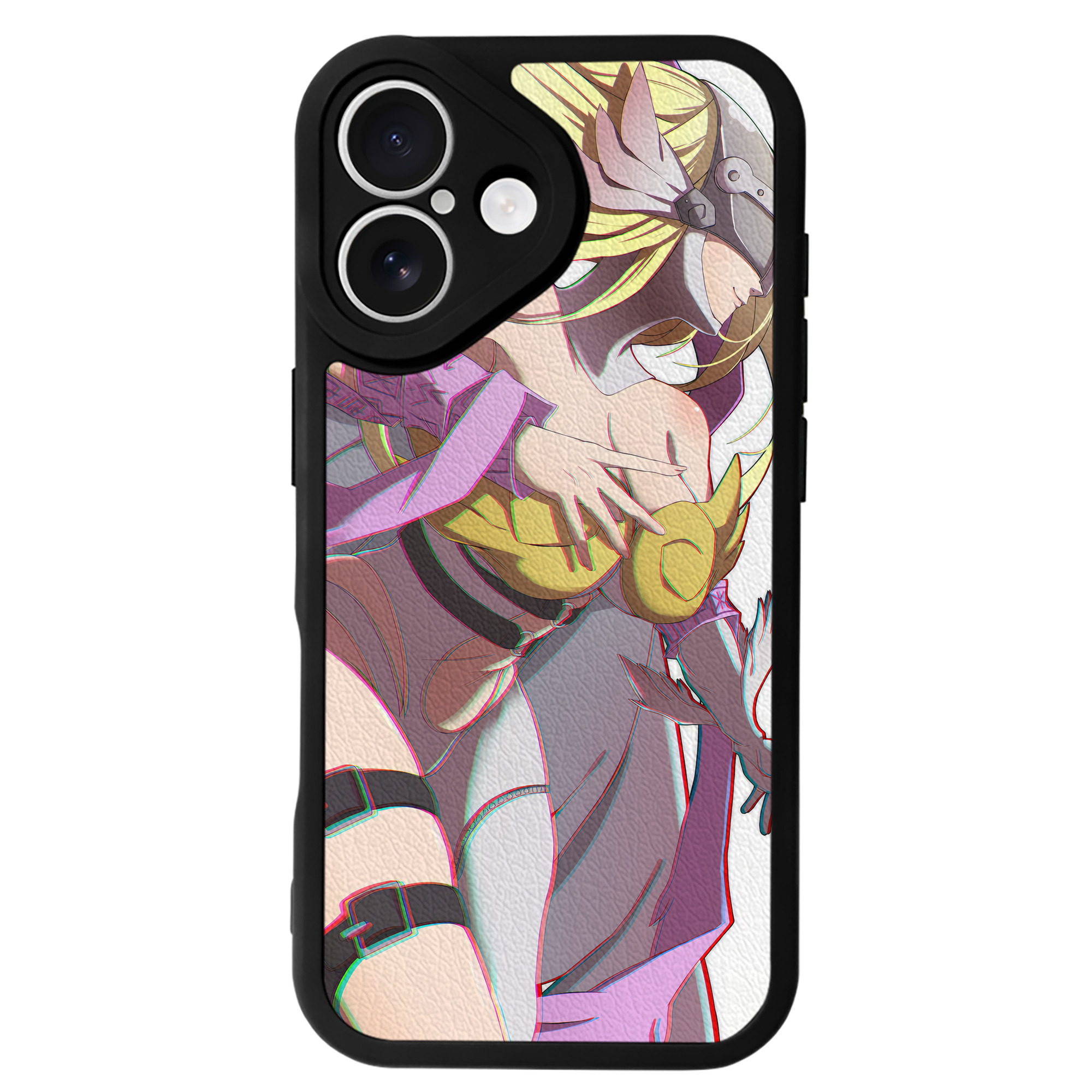 （画像用） Digimon デジタルモンスター/デジモン 【iPhone 16シリーズ対応】シリコンスマホケース（レザー調） 材質：シリコン